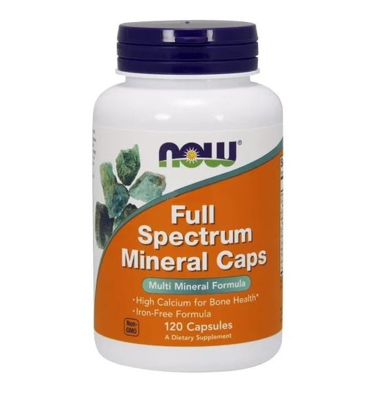 Мультиминеральный комплекс NOW Foods Full  Spectrum Minerals 120 Caps