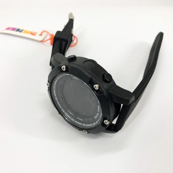 Годинник наручний чоловічий SKMEI 1762BK BLACK, Чоловічий армійський водостійкий тактичний годинник. Колір: чорний | Зображення 9