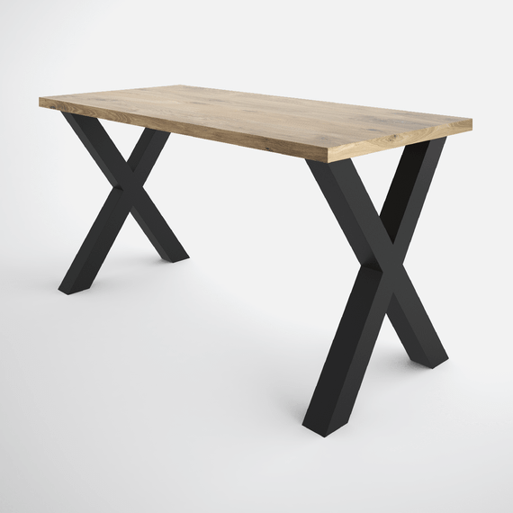 Опора ніжка для столу з металу 615×150mm, H=730mm (профільна труба: 80x80mm) | Зображення 7