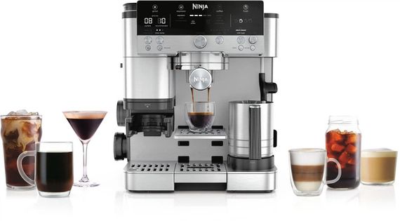Кавоварка рожкова NINJA Luxe Cafe Essential ES601EU 1650 Вт срібляста | Зображення 9