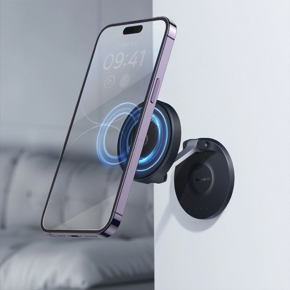 Держатель для телефона Baseus MagPro Magnetic Foldable Phone Mount (B10564101) Cluster Black | Зображення 2