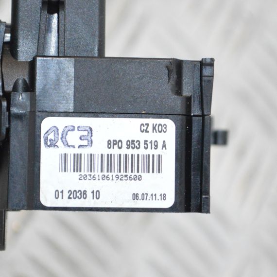 Підрульовий перемикач правий Audi A3 8P 2003-2012 Перемикач склоочисників Ауді а3 8р 8P0953519A | Зображення 2