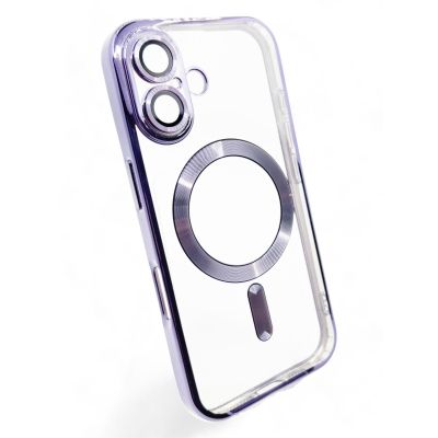 Чехол для мобильного телефона BeCover TPU Chrome Case (MagSafe) для Apple iPhone 16 Plus Purple (712079) | Зображення 1