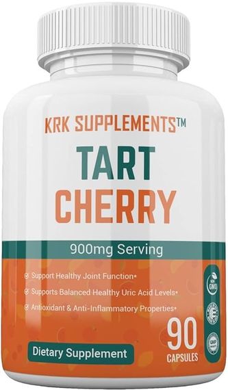 Екстракт терпкої вишні Krk Supplements Tart Cherry Extract 900 mg 90 caps