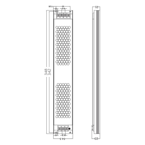 Блок живлення PROLUM™ 12V, 300W, 25.0А, Series "SP" | Зображення 1