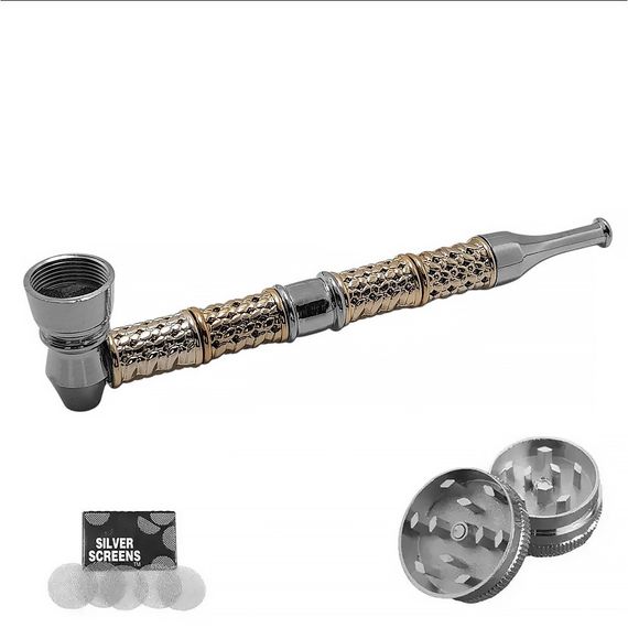 Трубка Розбірна Металева З Крешером “Dongo Bronze”