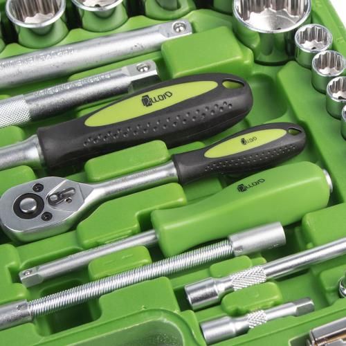 Набір інструментів  Alloid 1/2" и 1/4" 12-г  94 предмети (НГ-4094П-12) | Зображення 7