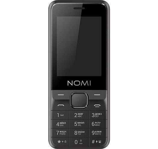 Мобільний телефон Nomi i2402 Black (Чорний)