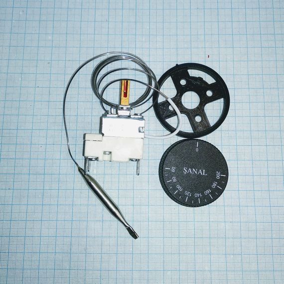 Терморегулятор капілярний 60°С-200°С Sanal(Туреччина) | Зображення 2