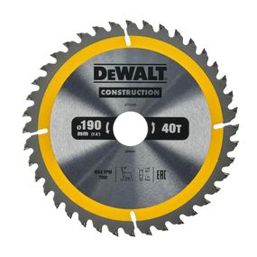 Диск пильний СONSTRUCTION 190*30мм DeWALT DT1945