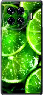 Чохол на Tecno Spark 20 Pro+ Зелені часточки лимона "852u-3663-2448"