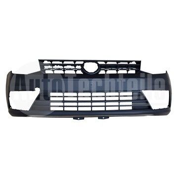 Бампер передний VW Caddy 15-20 (чёрный), AutoTechteile, 380 7067, 5510-00-9546900P