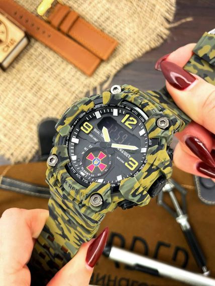 Тактичний Чоловічий годинник Awarder 003 ЗСУ Camo Green 1202-0126 | Зображення 2