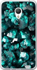 Чехол на Meizu MX3 Кристаллы 2 "3674u-310-17620"