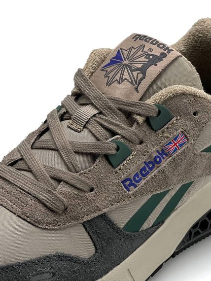 Кроссовки R1e1ebok Classic Leather Hexalite Brown Grey Green , Вьетнам 43 27 | Зображення 9