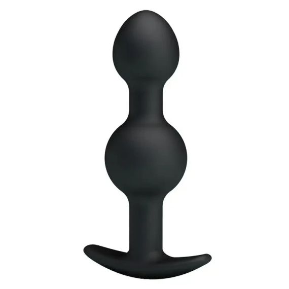 Анальна пробка Pretty Love Heavy Balls Silicone Butt Plug 2 Sex Aura | Зображення 1
