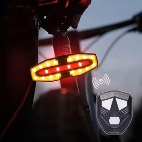 Фонари для велосипеда с поворотниками LY-5510, Задний фонарь для шоссейного велосипеда IS-88