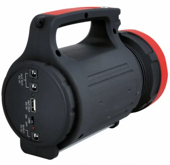 Потужний ліхтар Wimpex WX-2886 на акумуляторі 5W+22 LED 5500mAh 3 режими + power bank | Зображення 2