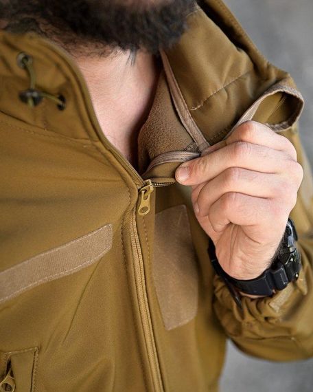 Тактична куртка софтшел masad кайот ВТ76570 | Зображення 6