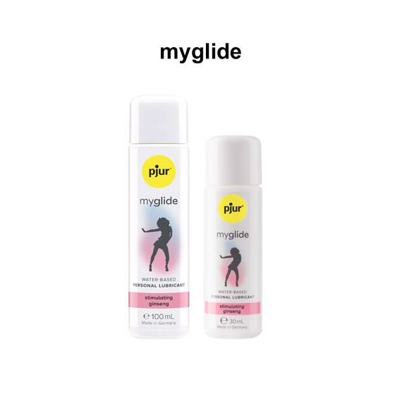 Збуджувальна змазка на водній основі pjur my glide 30 мл, з женьшенем, зігріває | Зображення 3