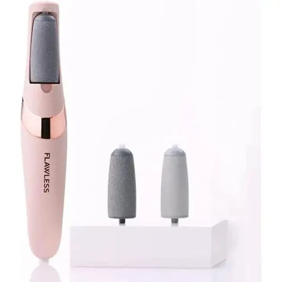 Електрична пилка для ніг Flawless Pedi пемза для педикюру з USB-зарядкою для домашнього використання | Зображення 2