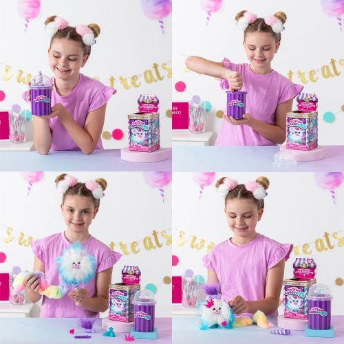 Мʼяка іграшка-сюрприз "Cotton Candykins: Пухнастий улюбленець", блакитний | Зображення 1