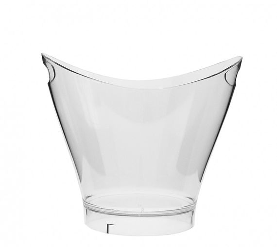 Відро для льоду з полікарбонату прозоре 6 л
