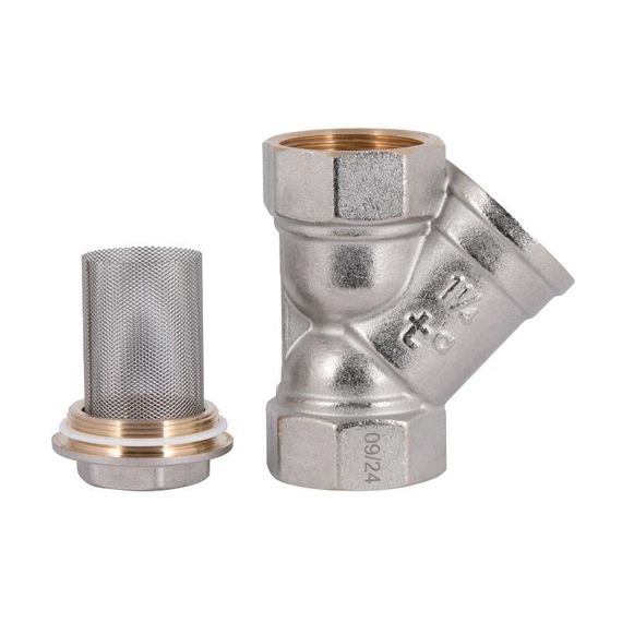 Фільтр грубого очищення Thermo Alliance Standart 1 1/4" В нікель для води косий TAS124W32 | Зображення 5