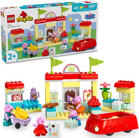 Конструктор LEGO DUPLO Peppa Pig Супермаркет Пеппы 10434 | Зображення 5