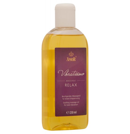 Масажна олія - Vibratissimo Relax, 250 мл | Зображення 1