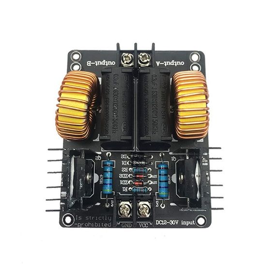 ZVS-драйвер для физических опытов (трансформатор Тесла, генератор Маркса) 12-30В 10А 200W