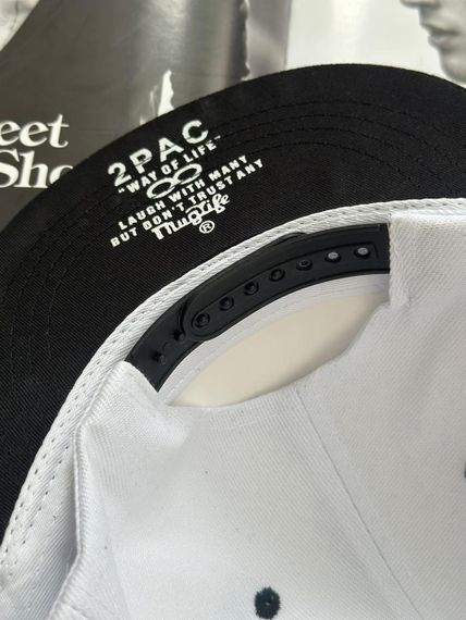 Кепка снепбек (Snapback) Thug Life  Чорний 56-61р (9001) | Зображення 6
