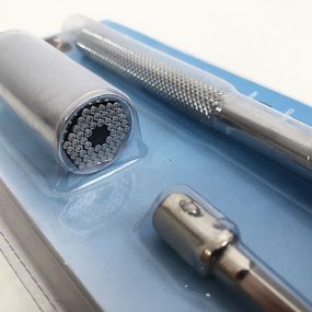 Тріскачка з універсальної головкою Instantly Grips any Shape 7-19 мм YC-27
