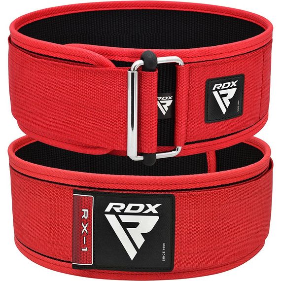 Пояс для важкої атлетики RDX RX1 Weight Lifting Belt RED-M | Зображення 1