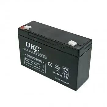 Аккумуляторная батарея AGM UKC WST-10 6V 10Ah аккумулятор для УПСа, аккумулятор для детского электромобиля | Зображення 3