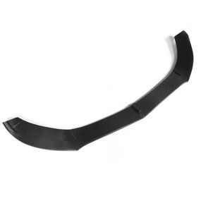 Накладка на передній бампер Lip V6 (для C43 AMG 2015-2019, Карбон) для Mercedes C-сlass W205 рр