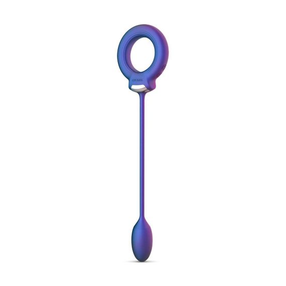 Ерекційне віброкільце з віброяйцем Hueman - Eclipse Anal Vibrator Sex Aura | Зображення 3