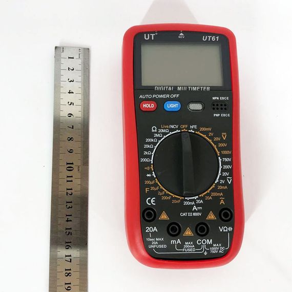 Тестер напруги для електриків, Вольтметр для побутової техніки, Відмінний мультиметр ST-69 | Зображення 3