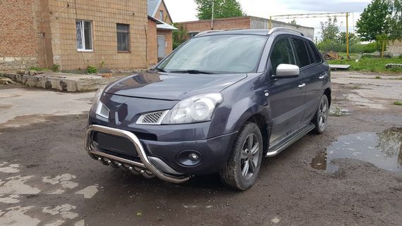Кенгурятник WT003 (нерж.) для Renault Koleos 2008-2016 рр | Зображення 8