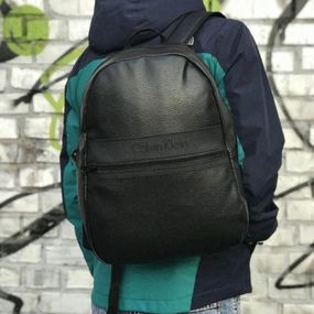 Стильний шкіряний міський, шкільний, спортивний, повсякденний рюкзак, портфель через плече (2 види)