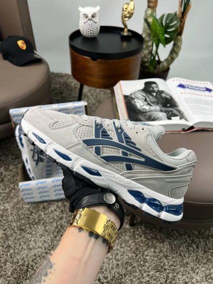 Чоловічі кросівки ASICS Gel-Kayano Trainer Grey Navy , В'єтнам 46 29- 29.5 см | Зображення 7