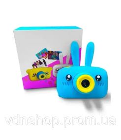 Детский фотоаппарат Smart Kids Camera цифровая фотокамера, детская камера для фото голубой
