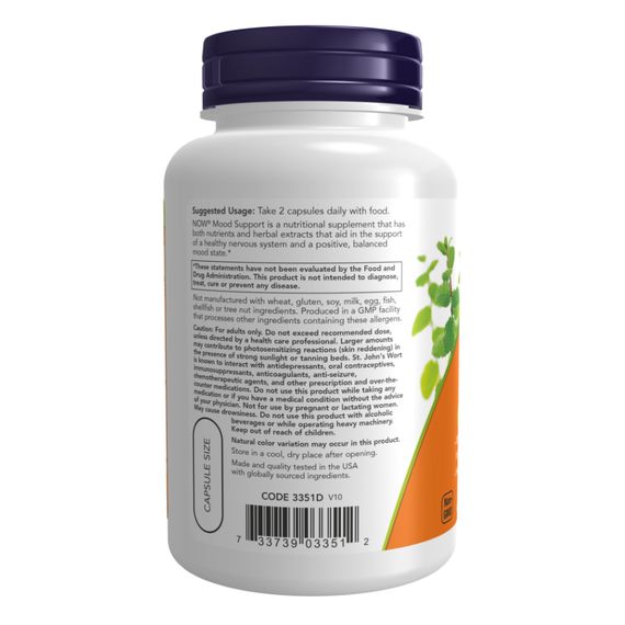 Mood Support with St. John's Wort - 90 vcaps | Зображення 2