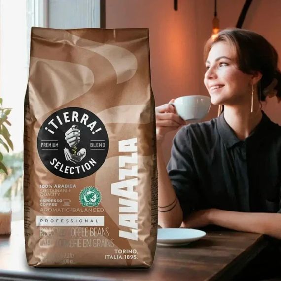 Кава в зернах Lavazza ¡Tierra! Selection, 1 кг (100% Арабика) | Зображення 5