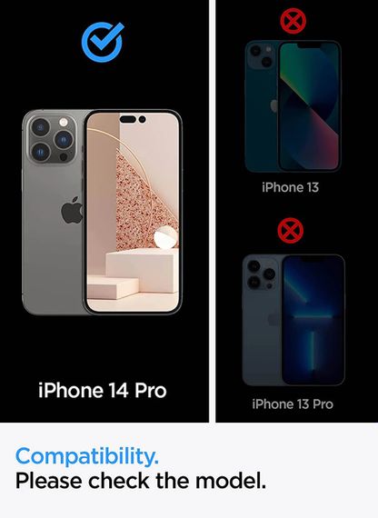 Захисне скло Spigen для Apple Iphone 14 Pro Glas tR Align Master FC (2 Pack), Black (AGL05216) | Зображення 2