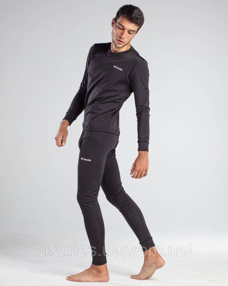 Термобілизна Columbia — ЧОРНИЙ — розмір 5ХЛ — преміум'якість! Чоловіча, 5XL | Зображення 1