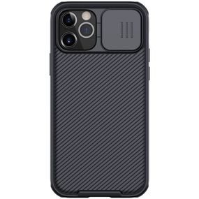 Карбонова накладка Nillkin Camshield (шторка на камеру) для Apple iPhone 13 Pro (6.1") Чорний / Black