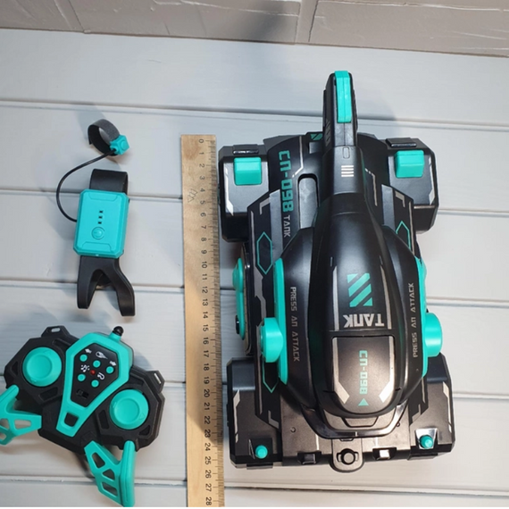 Всюдихід стріляючий водяними кульками, Дитячий танк на пульті управління   знижка | Зображення 6