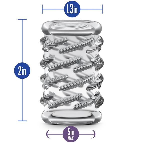 Насадка STAY HARD-COCK Sleeve 06, CLEAR, Прозрачный | Зображення 3