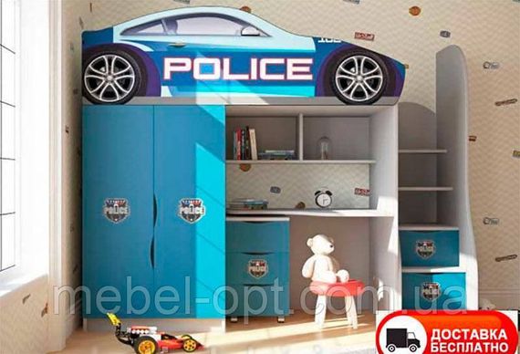 Дитяче ліжко-горище Bed-Room №1 Police, спальне місце 1700х800 | Зображення 2